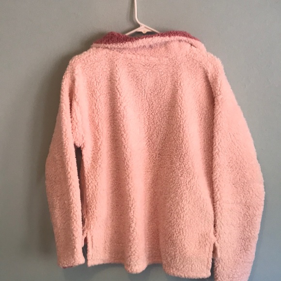 Pink Sherpa Sweater - Picture 2 of 2